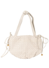 The Mini Bulb, £850, Handbags, White, Leather, Back view